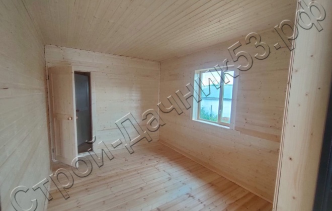 4 Каркасно-щитовой дом 78 М², Московская область, Серпуховский район, деревня Калугино. (14)